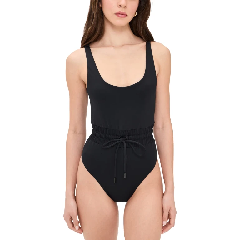 Good American Waist Framer One Piece Black001 S