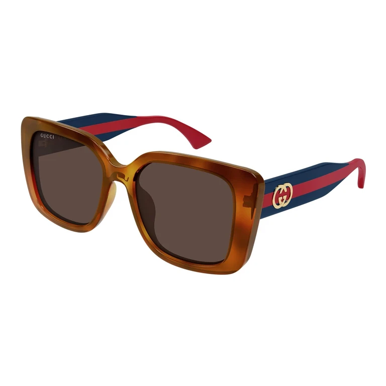 Gucci Brown Square Ladies Sunglasses GG2118SA 004 55