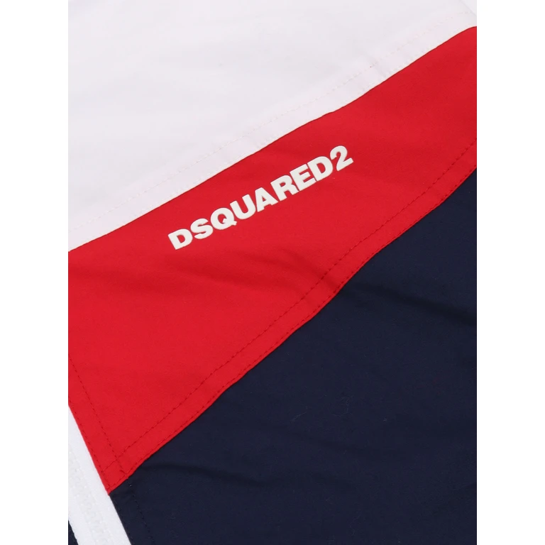 D-Squared2 Jackets Blue Short Puffer - Kids