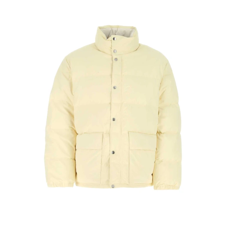 Jil Sander Cream Polyester Down Jacket