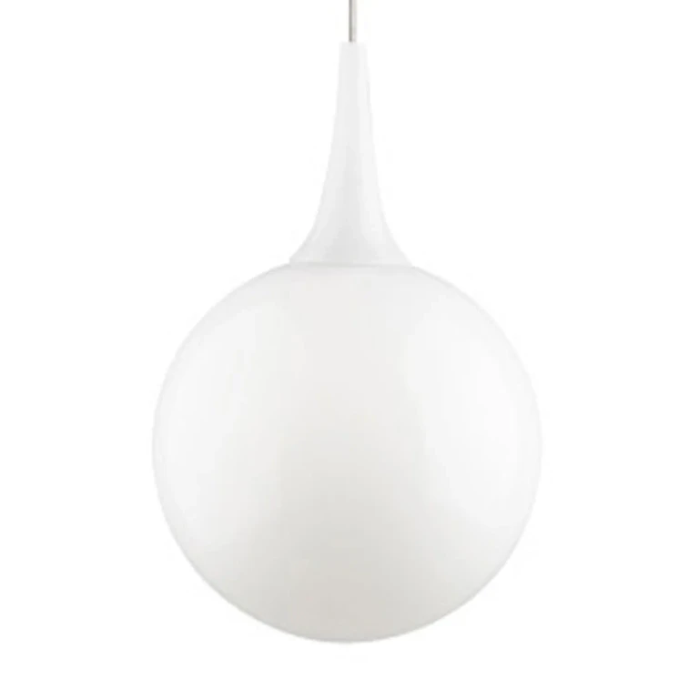 Satin Nickel One Light Pendant from the Pele Collection
