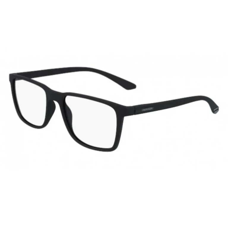 Calvin Klein Demo Rectangular Mens Eyeglasses CK19573 001 54