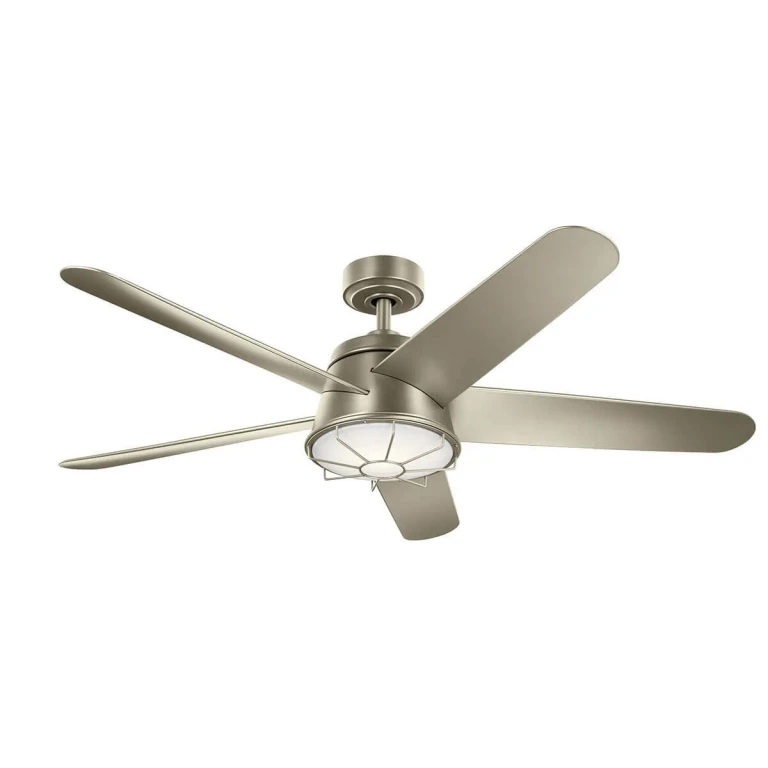 Daya Indoor Ceiling Fan in Brushed Nickel