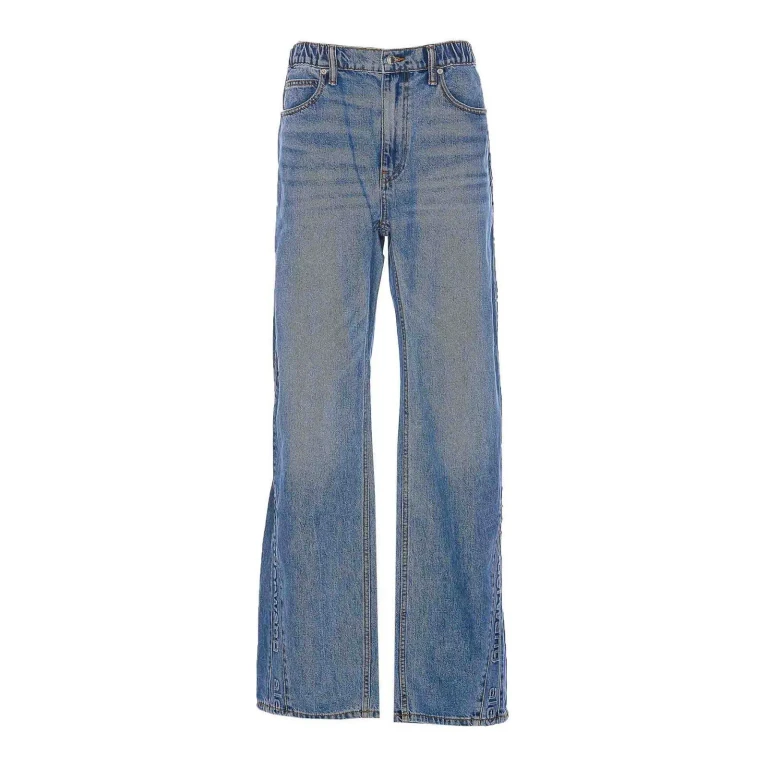 Jean droit Alexander Wang - Bleu