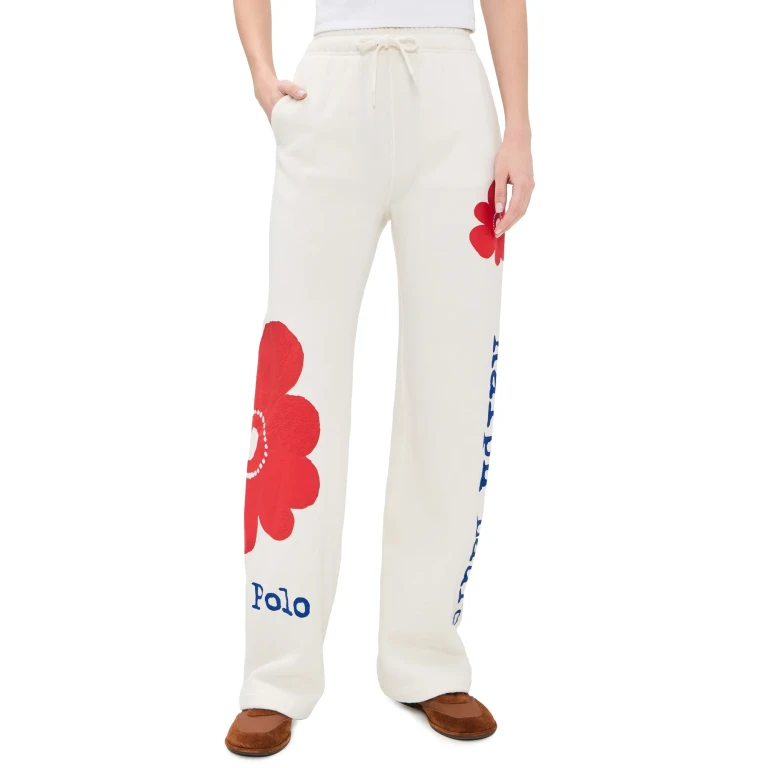 Polo Ralph Lauren Arctic Fleece Sweatpants Warm White S