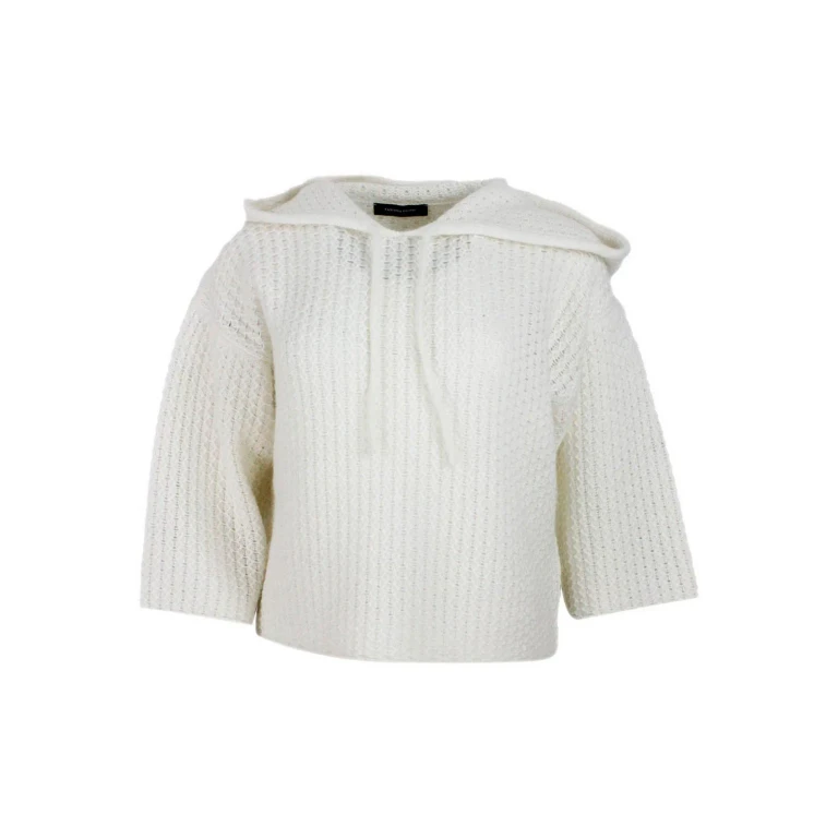 Fabiana Filippi Pull Col Rond - Blanc