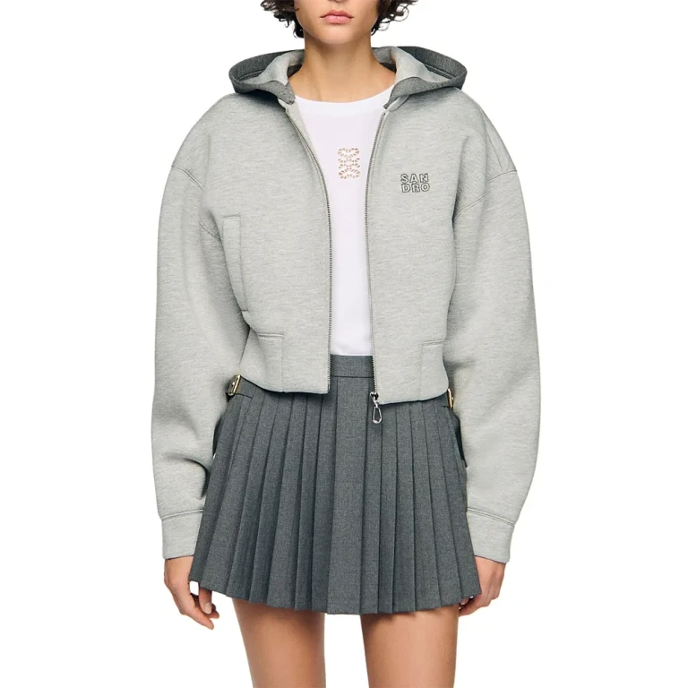 Sandro Jake Embroidered Hoodie