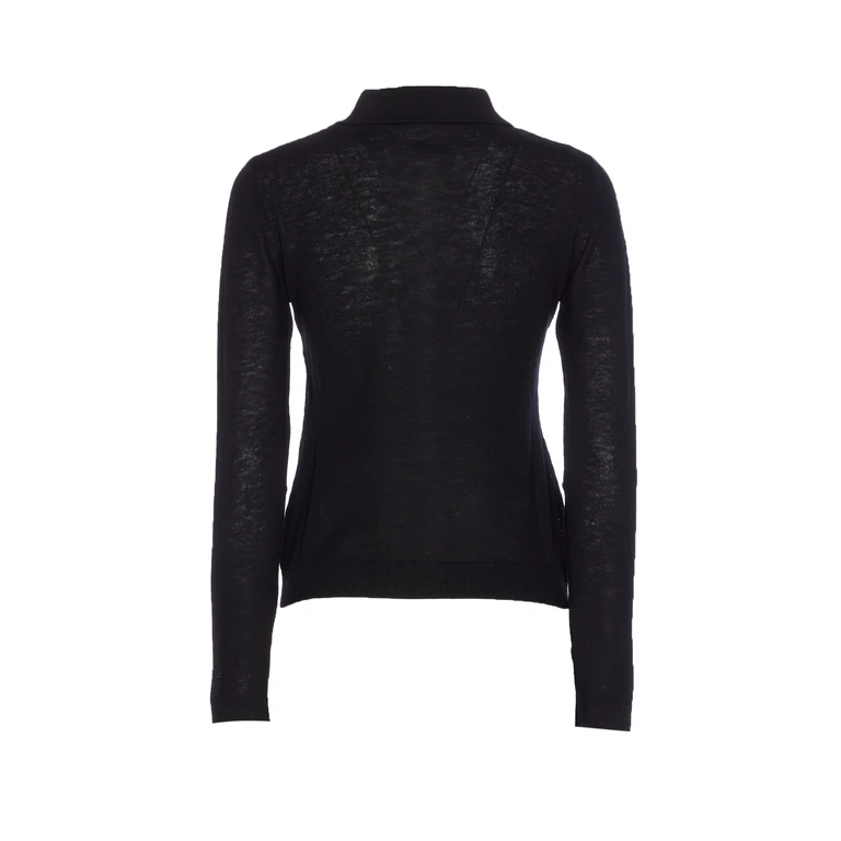 Elisabetta Franchi Sweaters Black Virgin Wool - Women