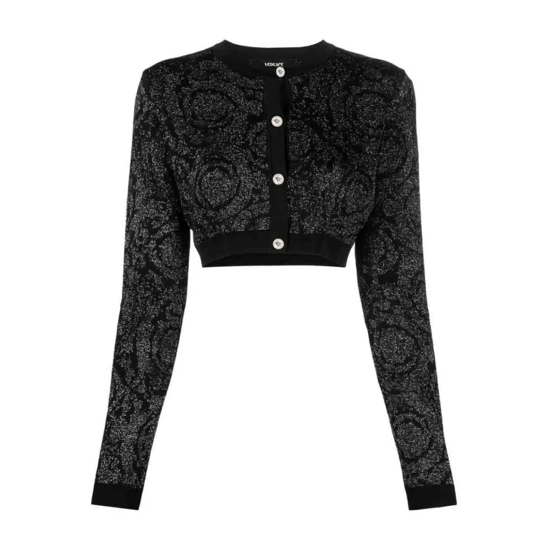 Versace Cardigan - Noir