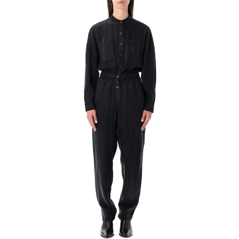 ISABEL MARANT ETOILE Jumpsuit Woman color Black (CB0090FAC3J07E02FK)