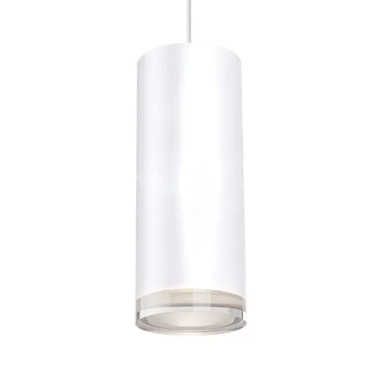 Cameo Pendant Light in White