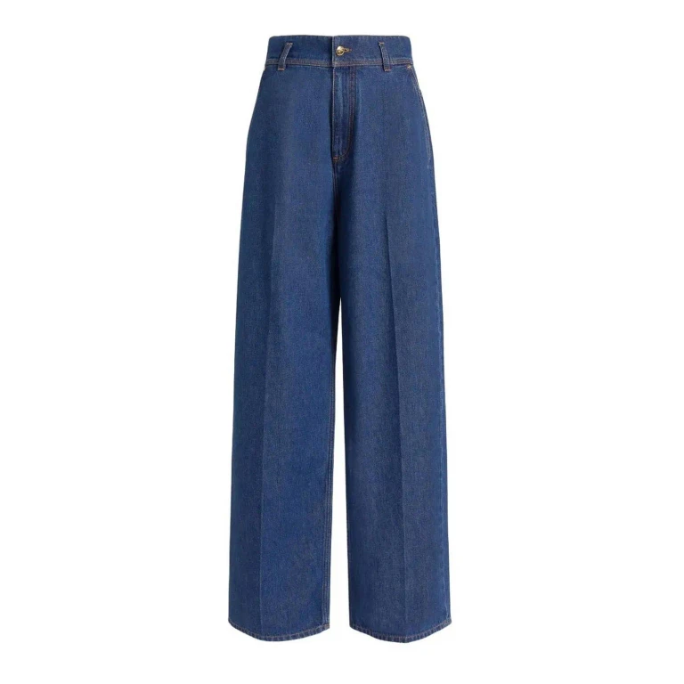 Alberta Ferretti Pantalons Décontractés - Bleu