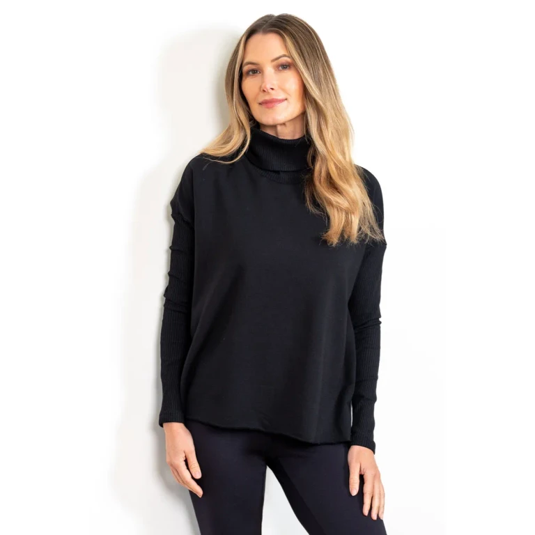 Light Hug® Turtleneck Top