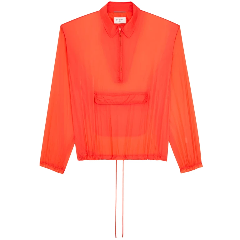 Saint Laurent Giacca A Vento Yellow & Orange - Men
