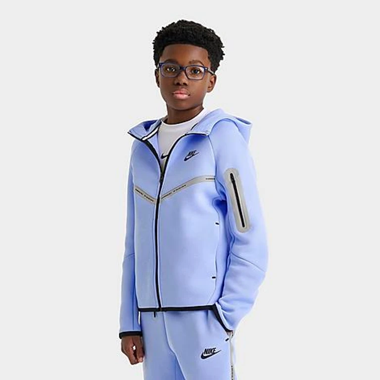 Boys Big Kids Sportswear Tech Fleece Reflective Full Zip Hoodie