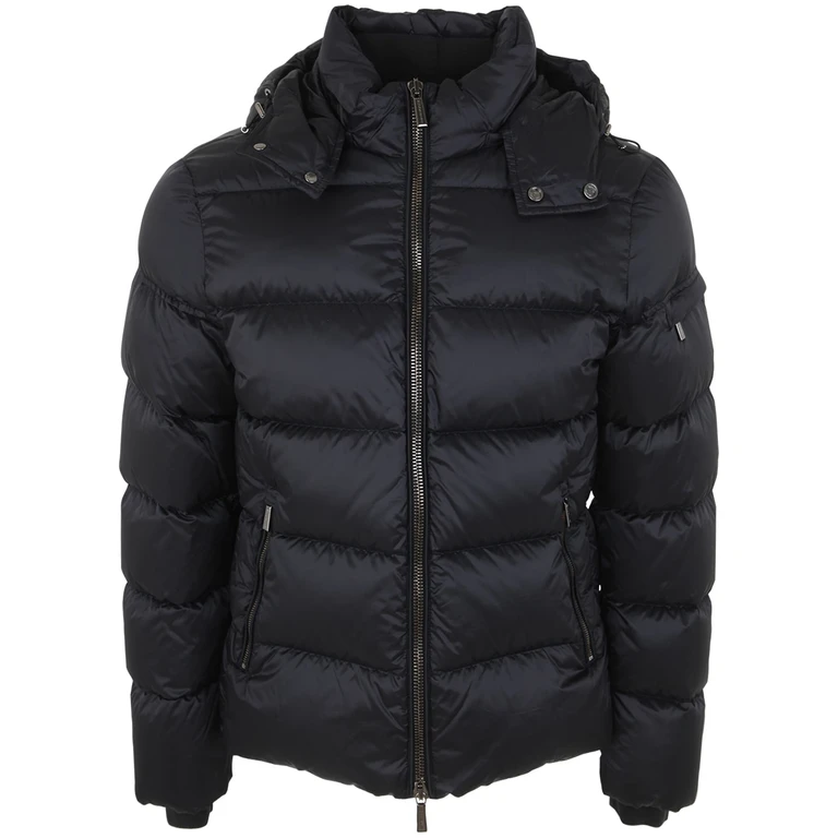 Brett Water-Repellent Wool and Cashmere Down Jacket with Removable Hood (MOUGI100134U0498)