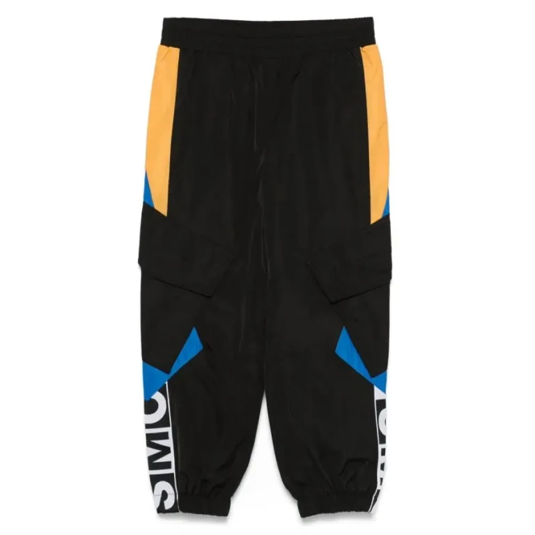 Stella McCartney Kids Logo Graphic Colourblock Joggers