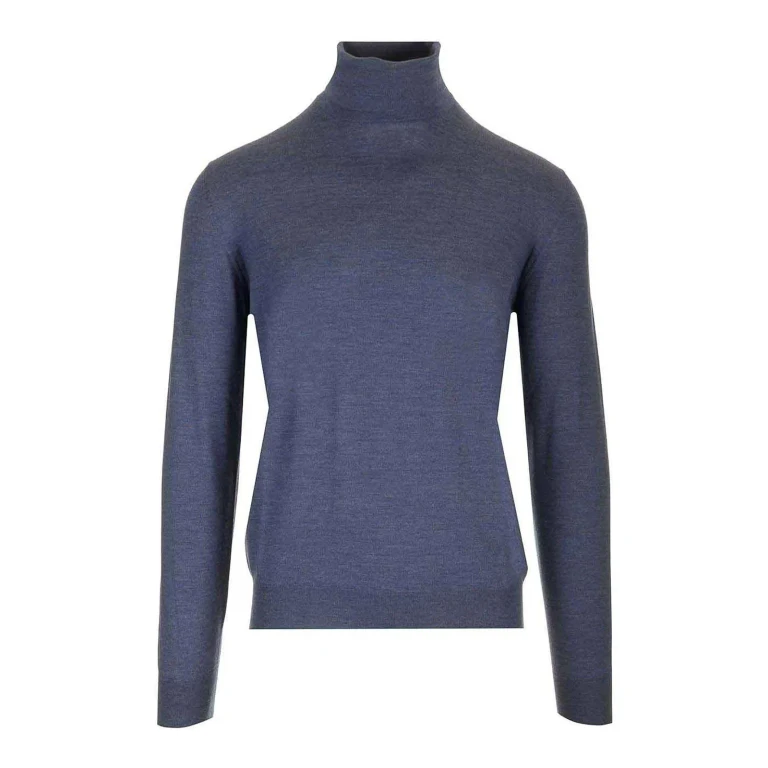 Mauro Ottaviani Pull Col Rond - Bleu
