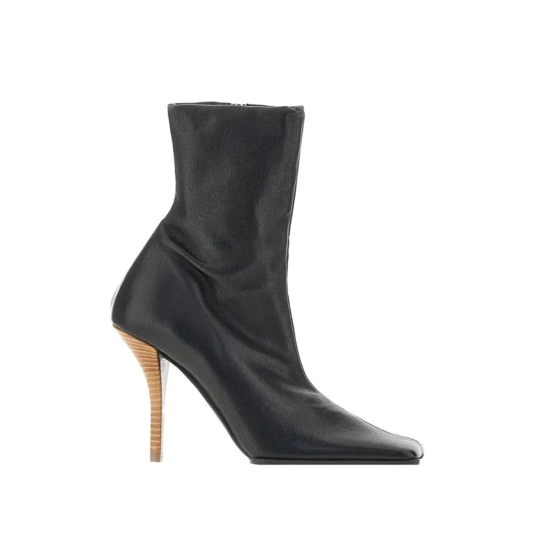 ALAIA Soft Square keather boots Woman 36
