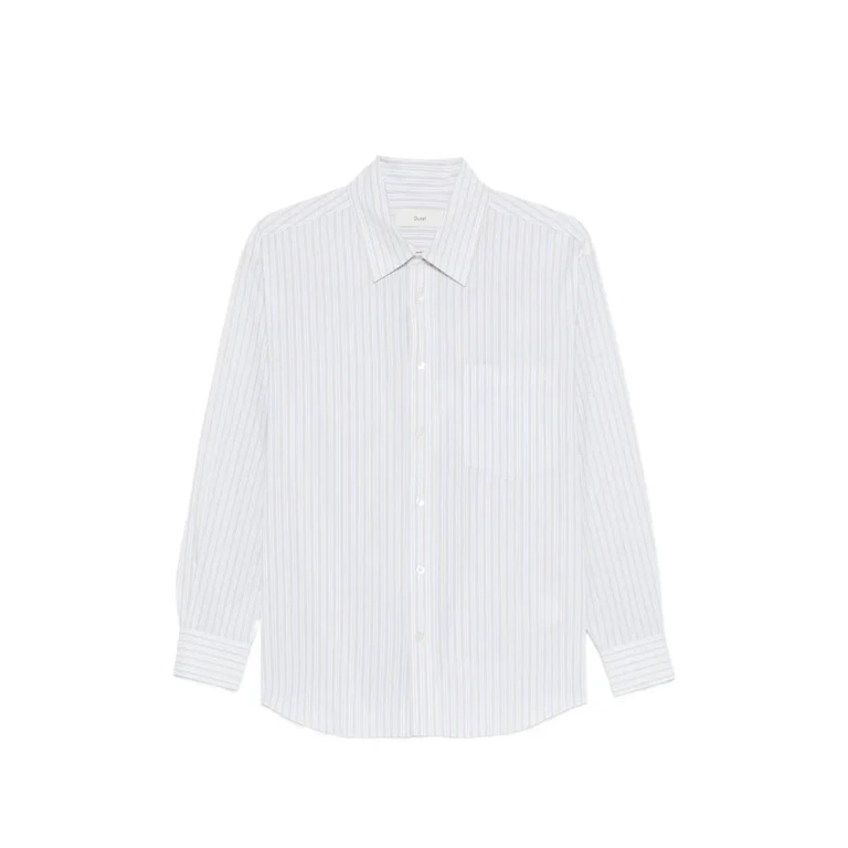Dunst Striped-pattern Chest-pocket Shirt