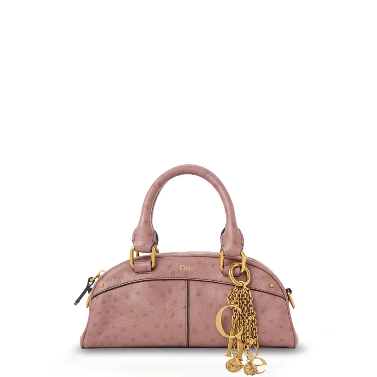Chloé Bowling Leather Crossbody Bag