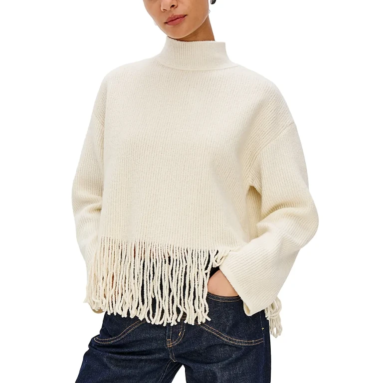 Rails Lise Wool Blend Mock Neck Sweater