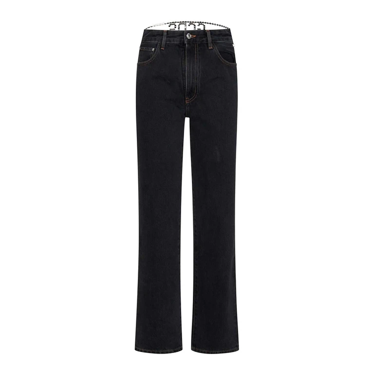 Gcds Jean Bootcut - Noir