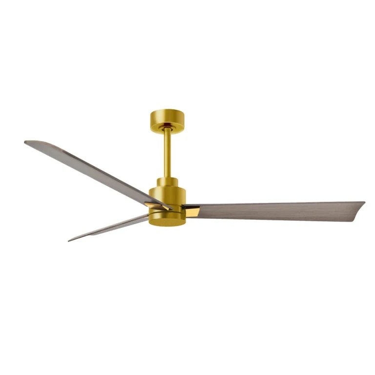 Brushed Brass 56" Ceiling Fan from the Alessandra Collection
