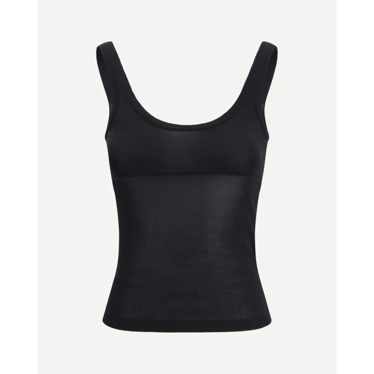 Top Max Mara Biada con escote ancho
