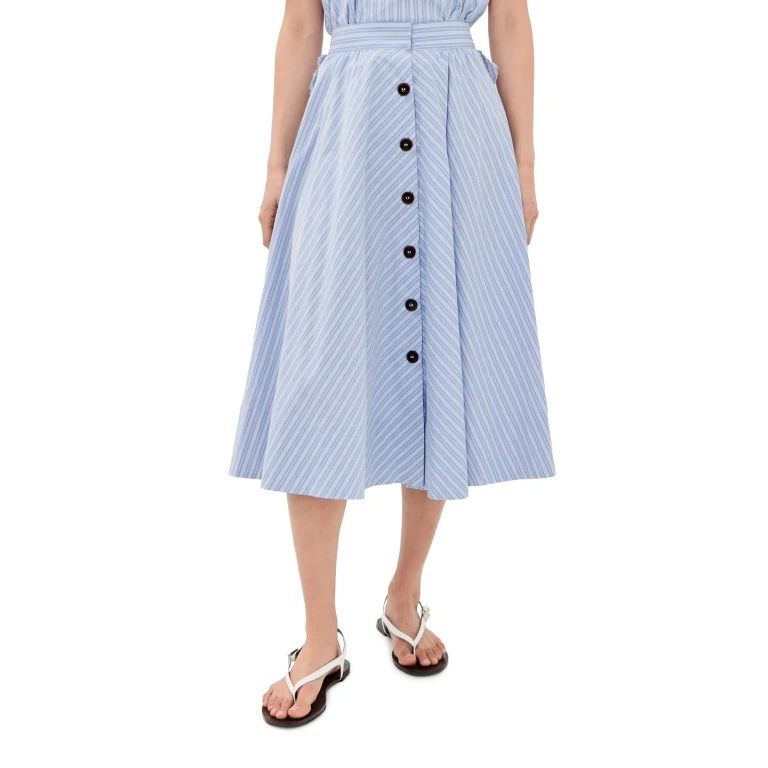 Kika Vargas Sheila Skirt Blue 8