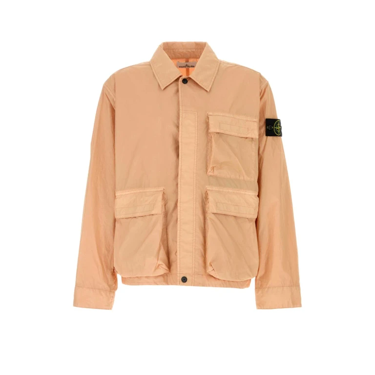Stone Island Salmon Nylon Jacket