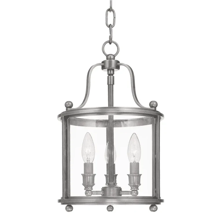 Mansfield 3-Light 16" Pendant Light in Antique Nickel