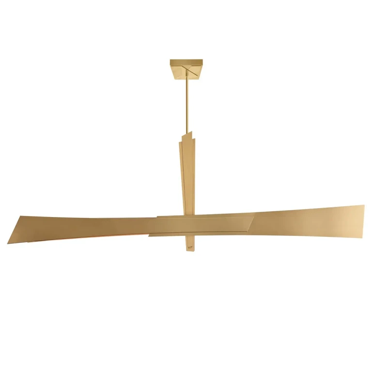 Brass LED Chandelier from the Solara Collection