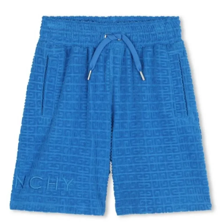 Givenchy Boys 4G Towelling Jacquard Bermuda Shorts