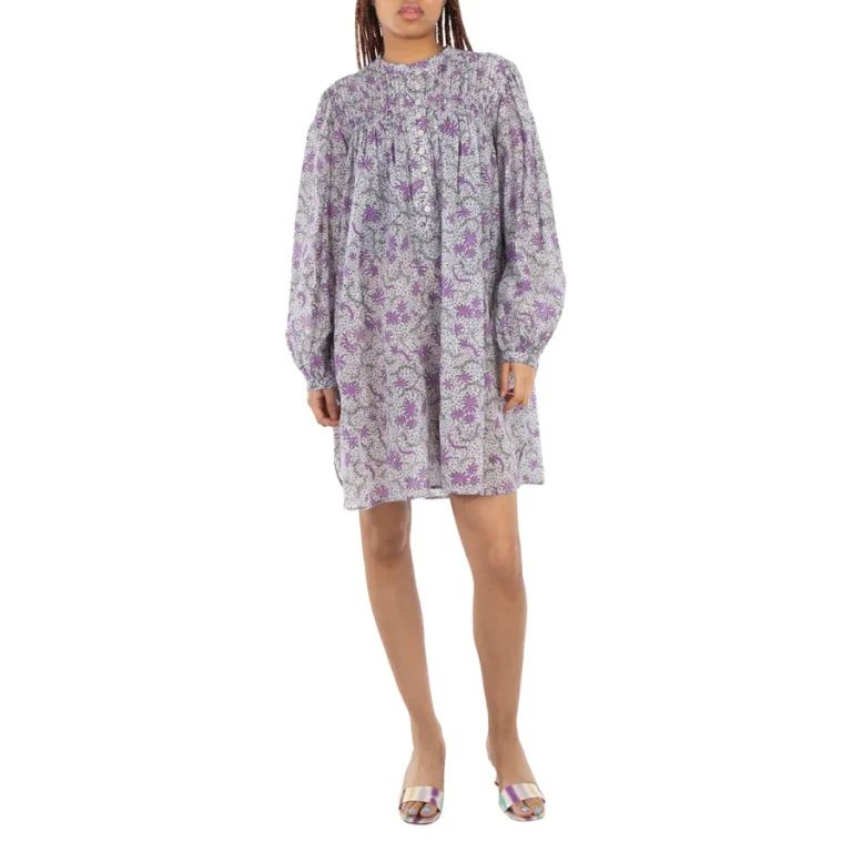 Isabel Marant Etoile Danael Smocked Dress