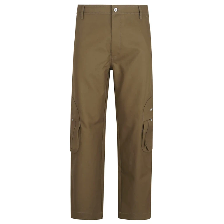 Off-White Bookish Cot Round Pkt Cargo