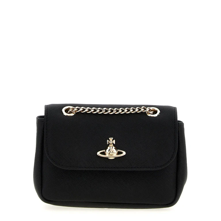 Vivienne Westwood Sac Porté Épaule - Noir