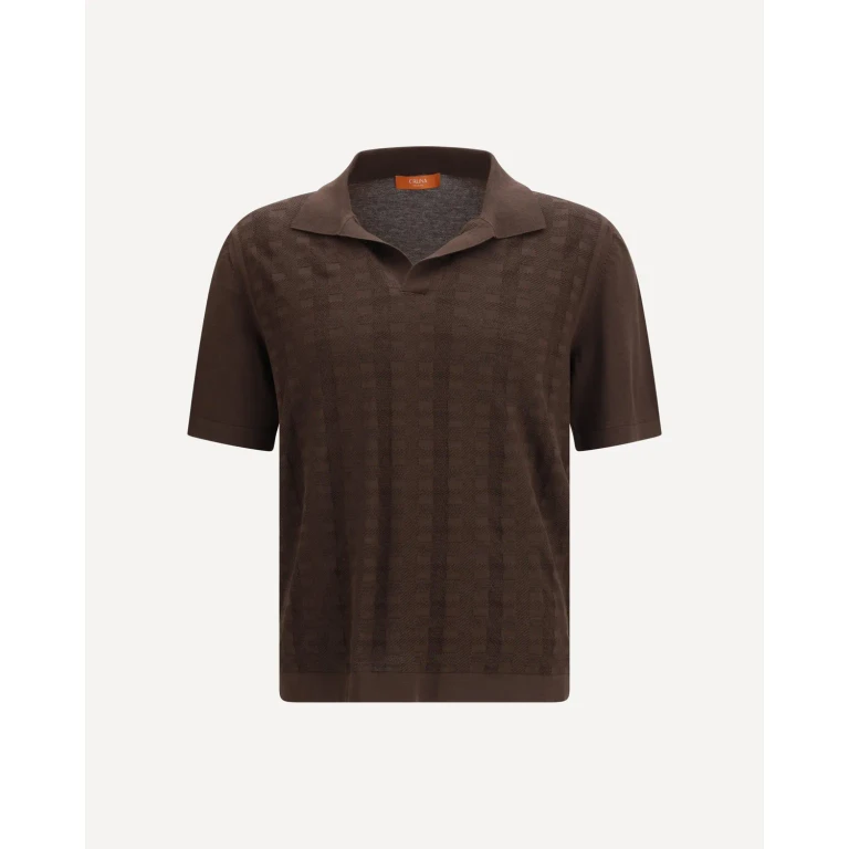 CRUNA Levanti V-neck knit T-shirt Male 54