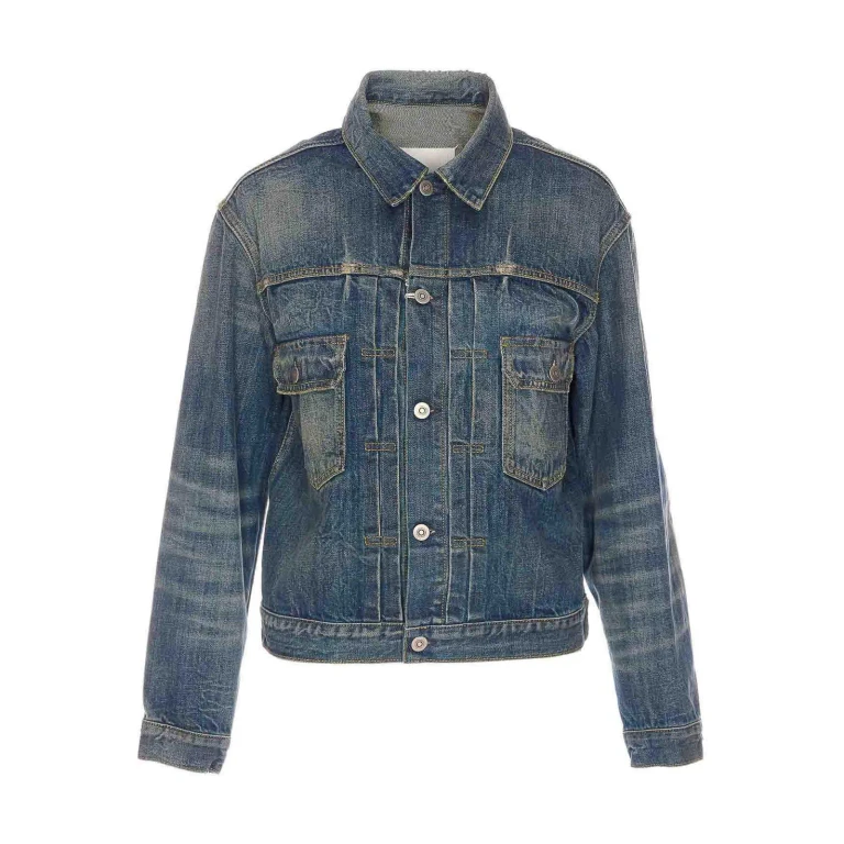 Maison Margiela Veste En Jean - Bleu