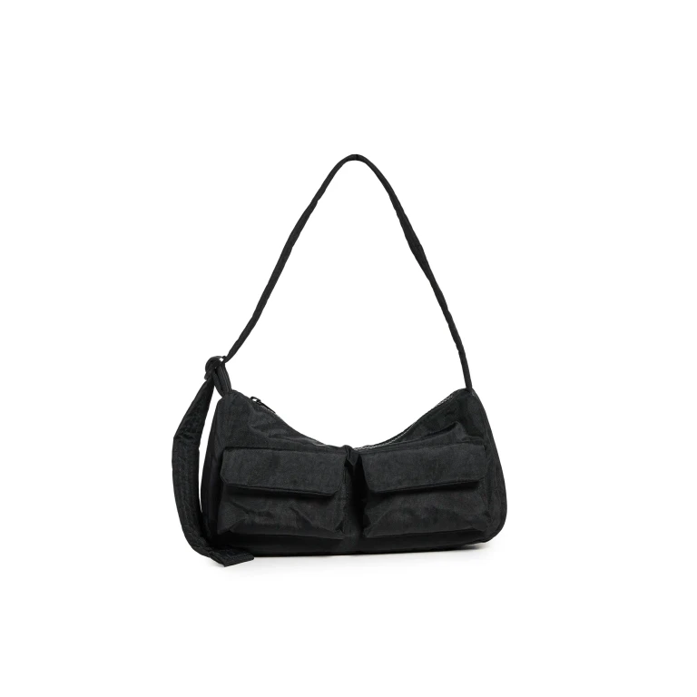 BAGGU Cargo Shoulder Bag Black One Size