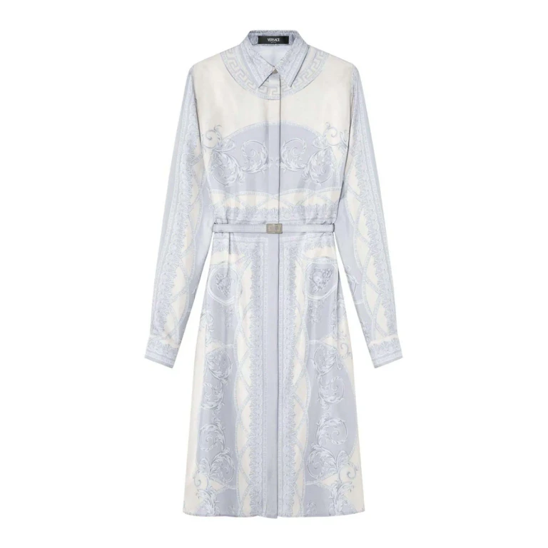 Vestaglia Versace lunghezza al ginocchio - Nero