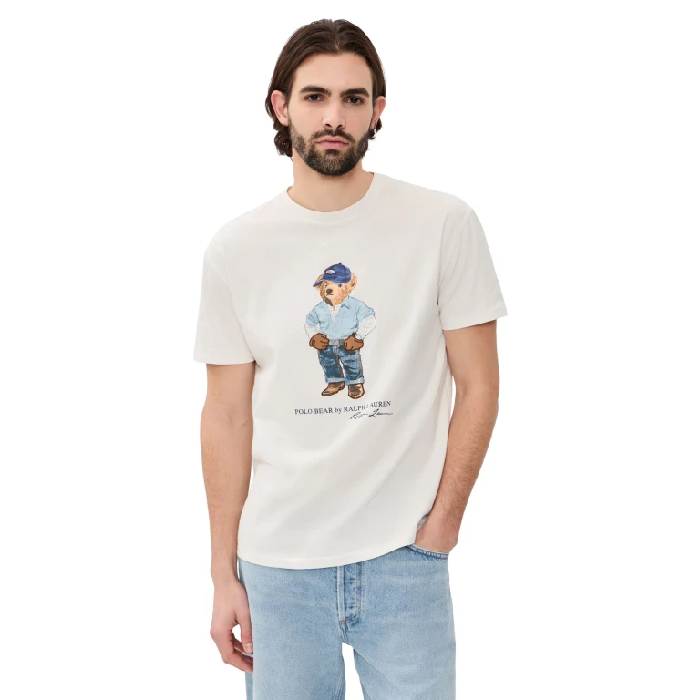 Polo Ralph Lauren Denim Bear Tee Nevis/Denim Bear L