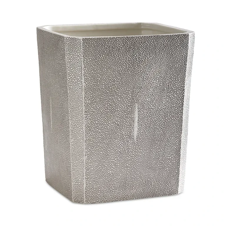Kassatex Shagreen Waste Basket