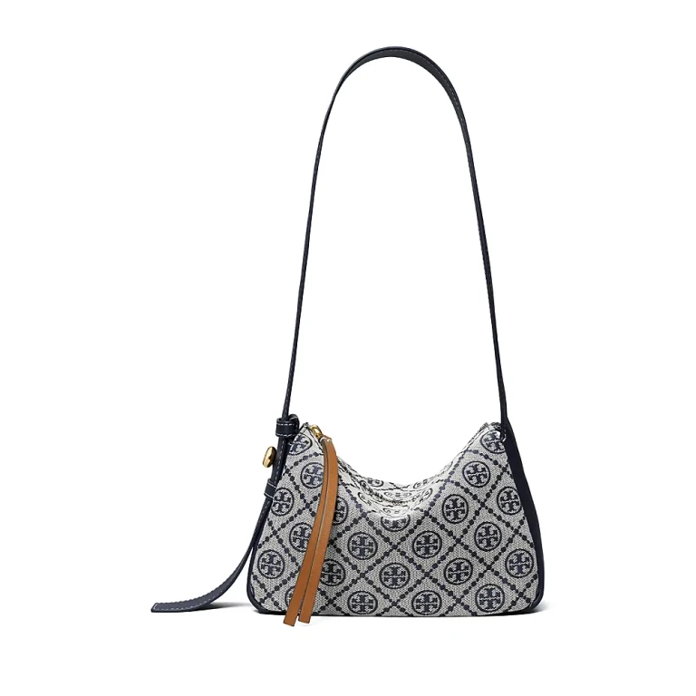 Tory Burch Romy T-Monogram Small Shoulder Bag