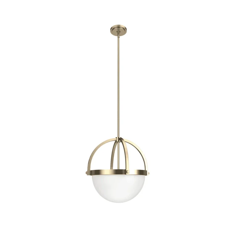 Alturas Gold Three Light Pendant from the Wedgefield Collection