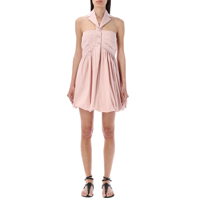 Philosophy di Lorenzo Serafini Minidress In Poplin Stretch