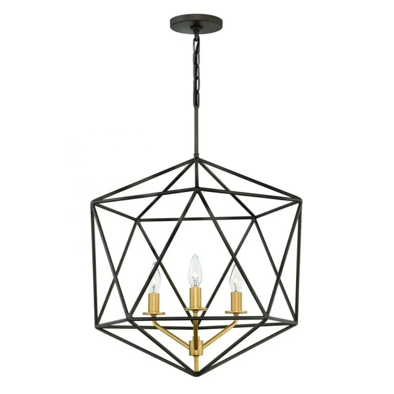 Metallic Matte Bronze LED Pendant from the Astrid Collection