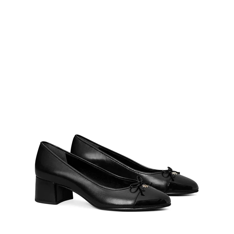 Tory Burch Damen Bow-Ballet-High-Heel-Pumps