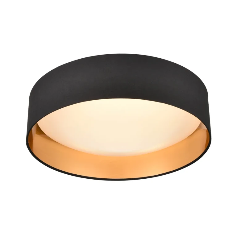 Burnished Gold LED Flushmount from the Rosata Collection