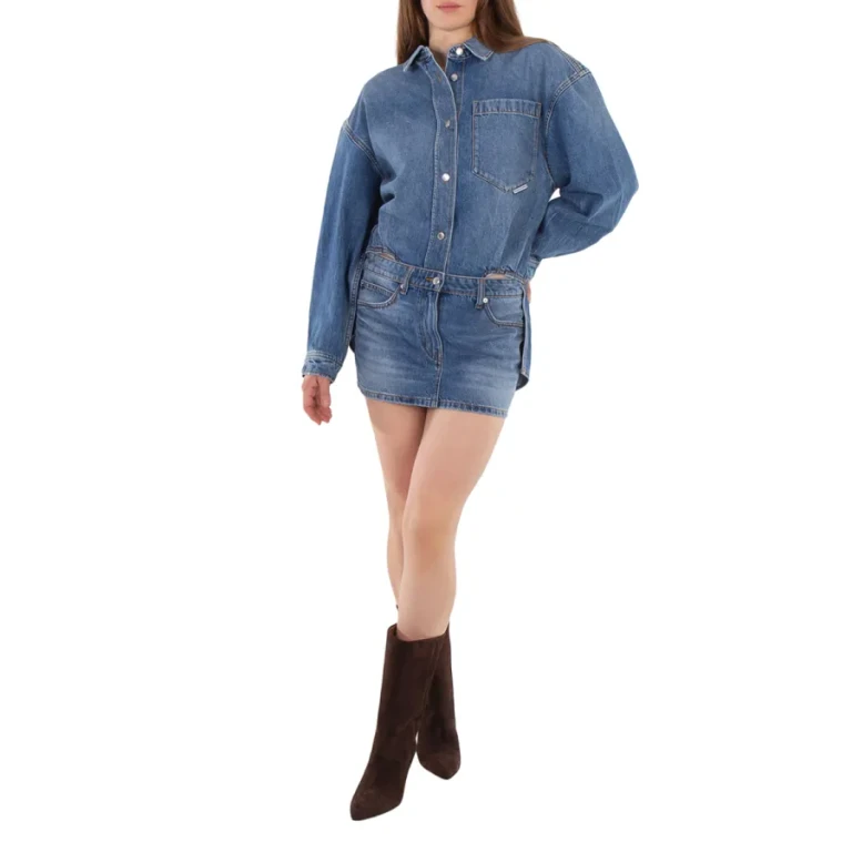 T by Alexander Wang Prestyle Mini Shirt Dress